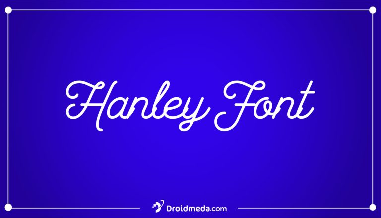 Hanley Font Free